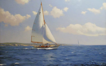A Summer Breeze by James Brereton. Oil on board. 20 x 30 inches. Haynes Fine Art.