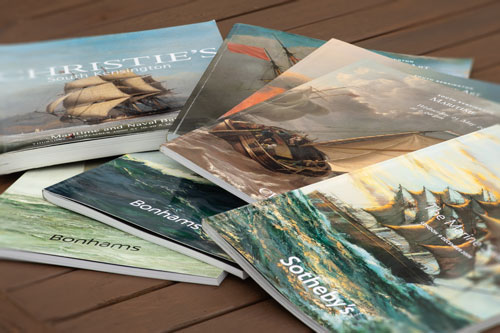 Marine Painting auction catalogues